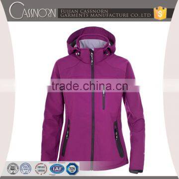 Breathable the Pattern of Man Jacket With the Adjustable Hood