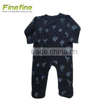 Long-Sleeved Cotton Baby Clothes One Piece Winter Design Smocked Baby Romper photo-2