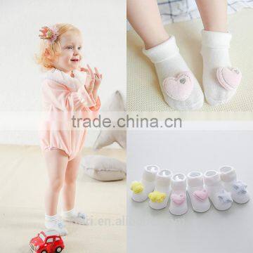 Lovely Newborn Toddler Kids Soft Cotton Socks Baby Girls Boys Short Socks Infant Floor Sock