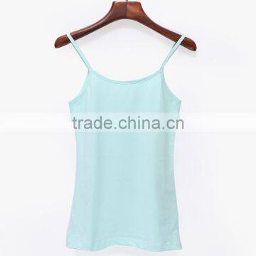 100% Cotton Women Custom Wholesale Tank Tops Athletic Gym Singlets photo-5