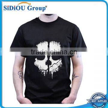 2013 3D printing fashion Men's round neck T-shirt