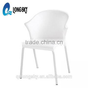 LS-4019 Cheap Outdoor Indoor Garden All Colour Available Dining pp Polypropylene Plastic Chair photo-2
