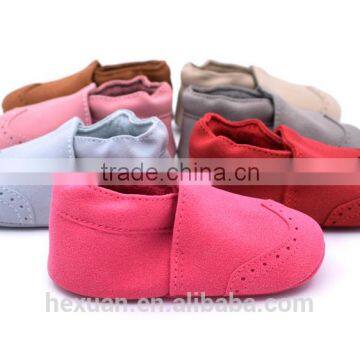 Baby Shoes Nubuck Baby Moccasins Newborn Shoes Soft Infants Crib Shoes Sneakers First Walker photo-3
