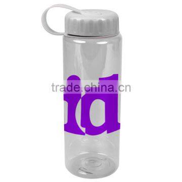 USA Made 32 oz Transparent Sports Bottle With Tethered Lid - BPA/BPS-free, FDA Compliant and Comes With Your Logo photo-6