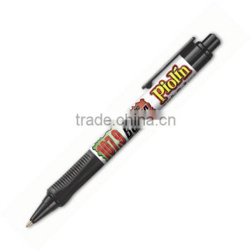 Full color USA Made grip-write pen. Provides the smooth flowing ink of a gel pen.