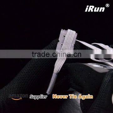 Red No Tie Elastic Laces For Children - Flat Elastic No Tie Shoelaces With Adjust Tension - Amazon/eBay Supplier photo-2