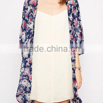 New Floral Print kimono robe