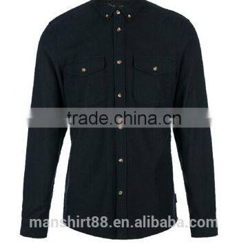 Black Shirts New Design Shirts 2017 Custom Long Sleeve Shirts photo-2