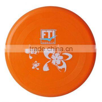 9inch orange plastic disc ultimate frisbee