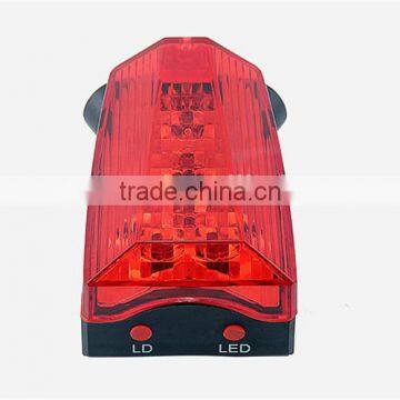 Laser Beams Bike Bicycle Laser Tail Light Rechargeable 5 LED Cycling Rear Light Waterproof Bike Taillight Tail Lamp photo-4