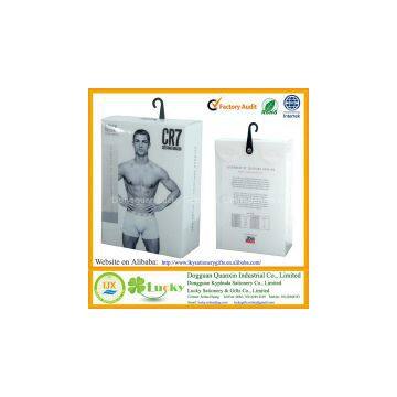 PVC Underwear Packaging Boxes