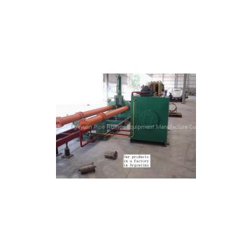 hydraulic press for induction heating making elbows