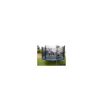 Spring Round Trampoline and Safety Net