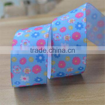 Small Broken Flower Design Ribbed Band
