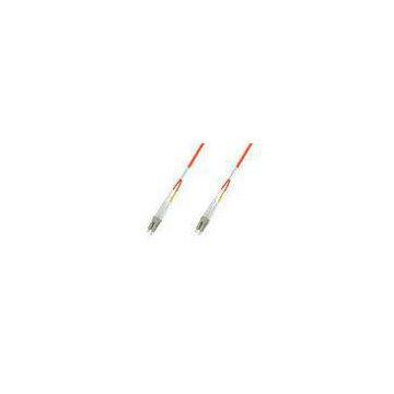 OM1 / OM2 Duplex Fiber Optic Patch Cord , LC to LC Multimode Patch Cable Assembly