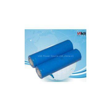 Rechargeable lithium ion polymer battery 3.7V 18650-2200mah