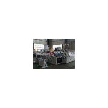 Double Layer Glazed PVC Roof Tile Roll Forming Machine For 2 - 3mm Thickness Panel
