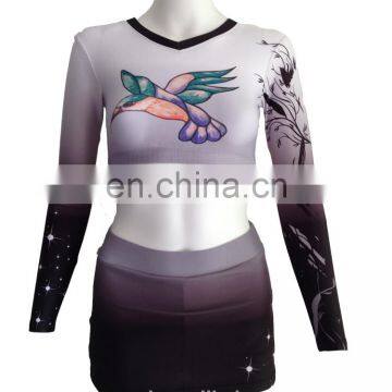 Quick Dry Soft Custom Design Sublimation Durable Cheer Uniforms