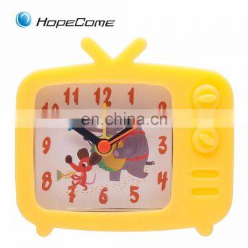 New Style Personalised TV shape mini digital Table Clock Skeleton Clocks