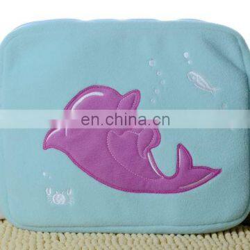 Promotional lightweight cute fish plush computer bag