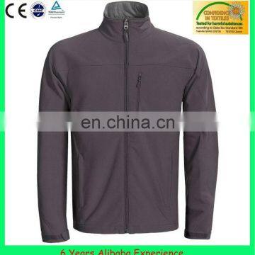 OEM Mens custom plain softshell jacket outdoor waterproof soft shell jacket 5000mm --6 Years Alibaba Experience