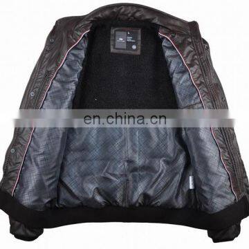 2015 New Model Istanbul Garment pU Leather Jacket photo-3