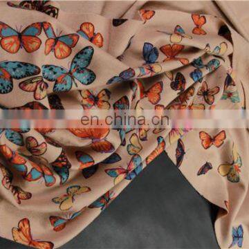 Inner Mongolian Factory Directly Wholesale 100% Cashmere Scarf Woolen Thick Women Warm Butterfly Print Pashmina Shawl photo-6