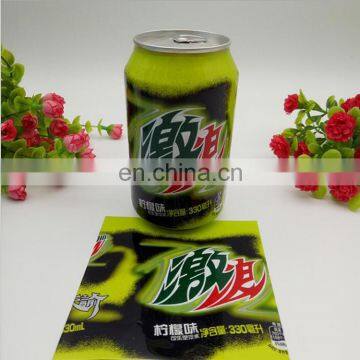 Latest Fashion First Choice shrink drinks shrink wrap bottle labels