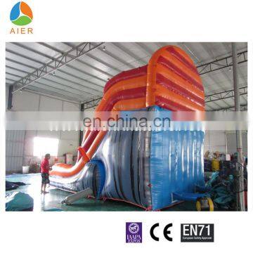Newest Design Water Slides for Sale, Giant Inflatable Water Slide With Pool for Sale photo-3