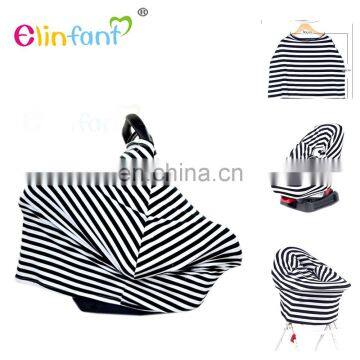 Elinfant baby car seat cover nursing cover for baby canopy stretchy car seat cover