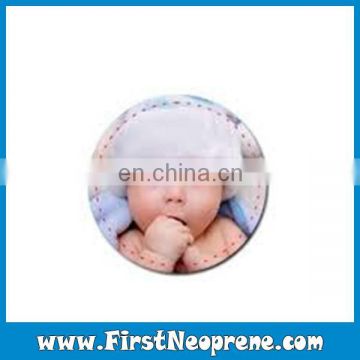 Customized Printing Baby Birthday Gift Beer Mat Rubber Coaster