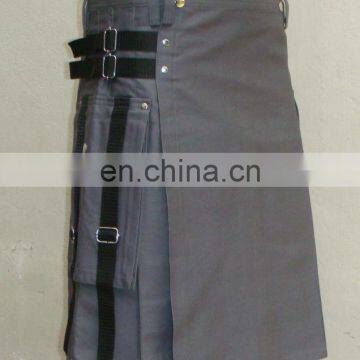 Whosale High Quality Active Men Magent Utility Sports Casual Pocket Kilt