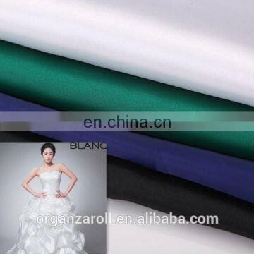 2015 newest design organza fabric for wedding gown