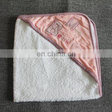 China supplier Custom Organic Bamboo Hooded Baby Towel Kids Hooded Bath Towel