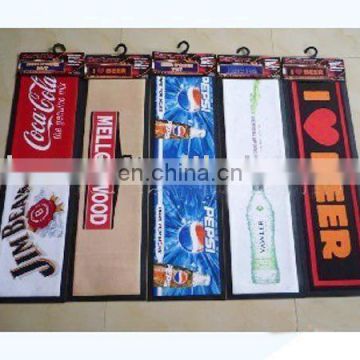 Desk pad branded bar mats