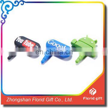 Silicone cheap custom made mini cute mobile dust plug