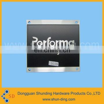 Furniture label specification board metal