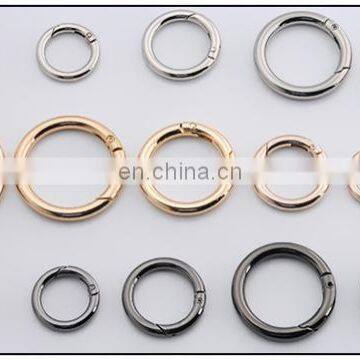 Hot Sale Bag Fittings Decorative Metal Spring O Ring photo-5