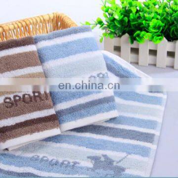 wide stripe big squre sport towel sweat towel face towel