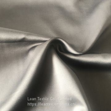 Polyester 50D×75D Twisted Dull Satin Matte Satin Fabric 85 gsm