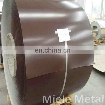 Chocolate brown RAL CODE 8017 prepainted galvanized steel coil