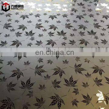 PPGI Color Coated Prepainted Galvanized Steel Coil (Flower Pattern)