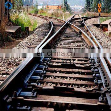 Railway Casted Crossing Turnout Switch Track for Sale