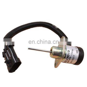 Engine parts Shutdown Solenoid 6691498 For Bobcat S185 Skid Steer