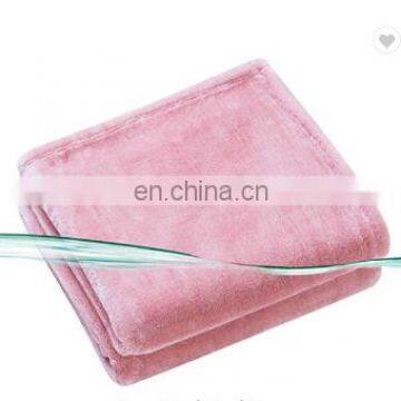 100% Polyester 400gsm High Pile Flannel Blanket Two Sides Brushed Cozy Fleece Throw photo-3