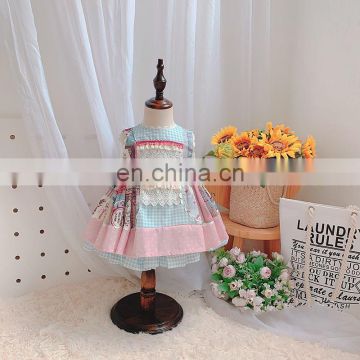 Baby Girl Dress Cute Princess Dresses Children Summer Spanish Clothing Newborn Cotton Gowns Dress