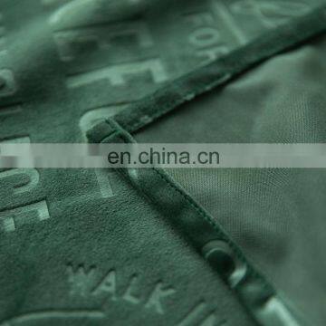 Modern Nordic Luxury Rectangular Gold Velvet Coffee Table Cloth American Style Embossing Tablecloth photo-3