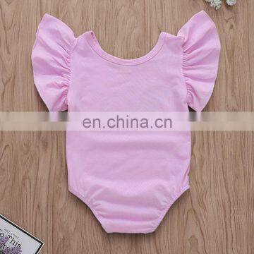 2019 Cotton Infant Short Sleeve Pink Bodysuit + Mermaid Scale Girl Tutu Skirt Set Infant Romper 2Pcs/Set photo-6