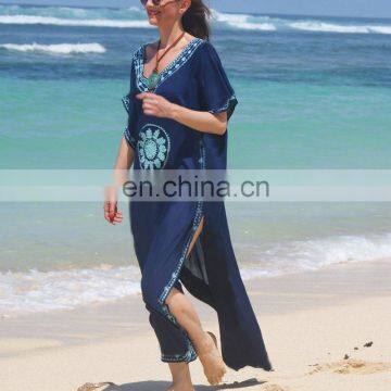 Рукодельные хлопчатобумажные пляжные купальники Saida de Praia для женщин. Образцы купальников-капюшонов для пляжа, палео, сарафаны для пляжа photo-4