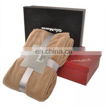 Hot Selling Anti-pilling Polar Fleece Blanket in Stock photo-6